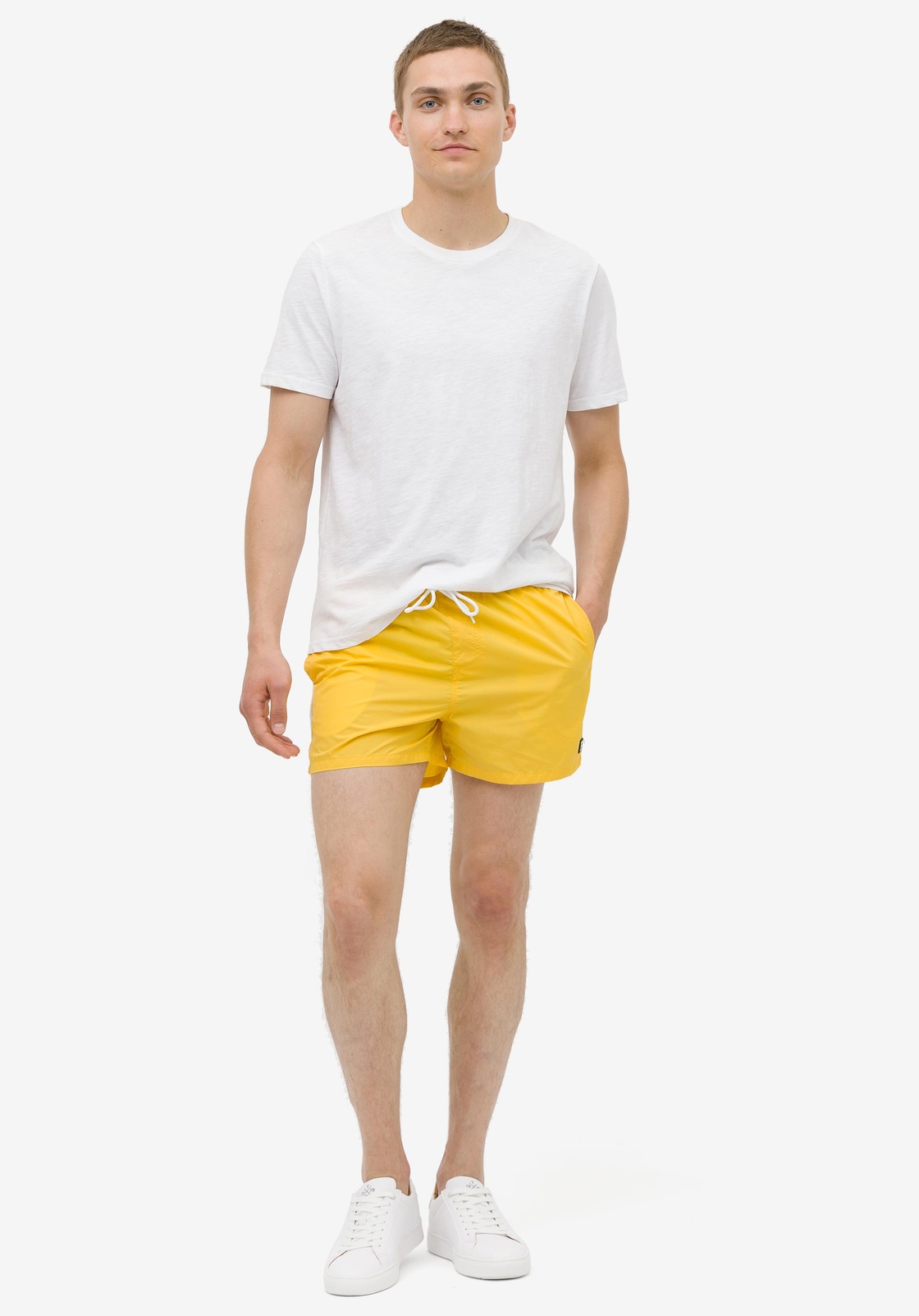 Tiffosi Homme – Short de bain basique – Jaune