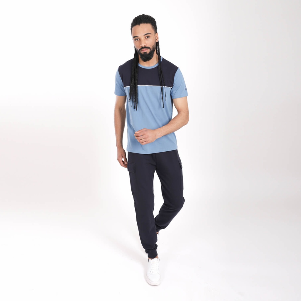 Kontakt – Jogger pour homme avec poches cargo  – Bleu Marine