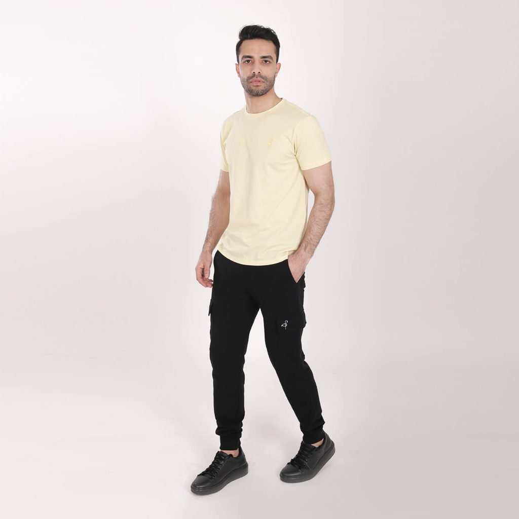 Kontakt – Jogger pour homme avec poches cargo  – Noir