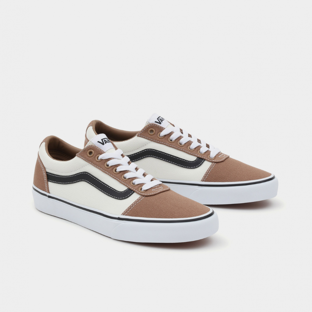 Vans – VANS WARD RETRO CANVAS Baskets Beige