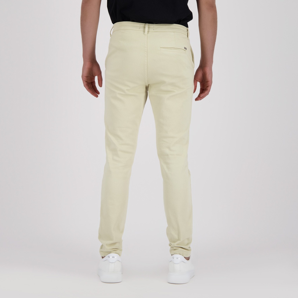 KONTAKT – Pantalon Chino slim homme – CHEDI – Beige