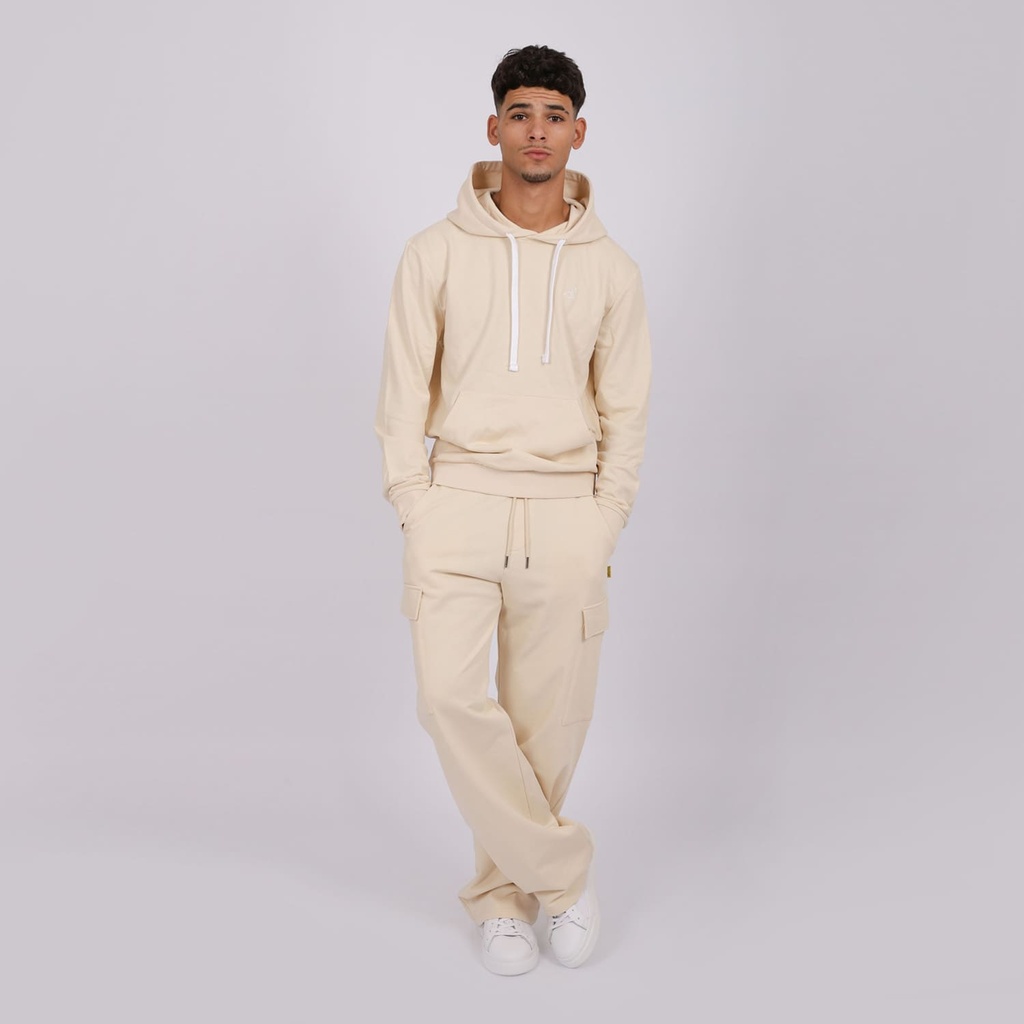 Kontakt Homme – Jogger cargo homme jambes droite – Beige