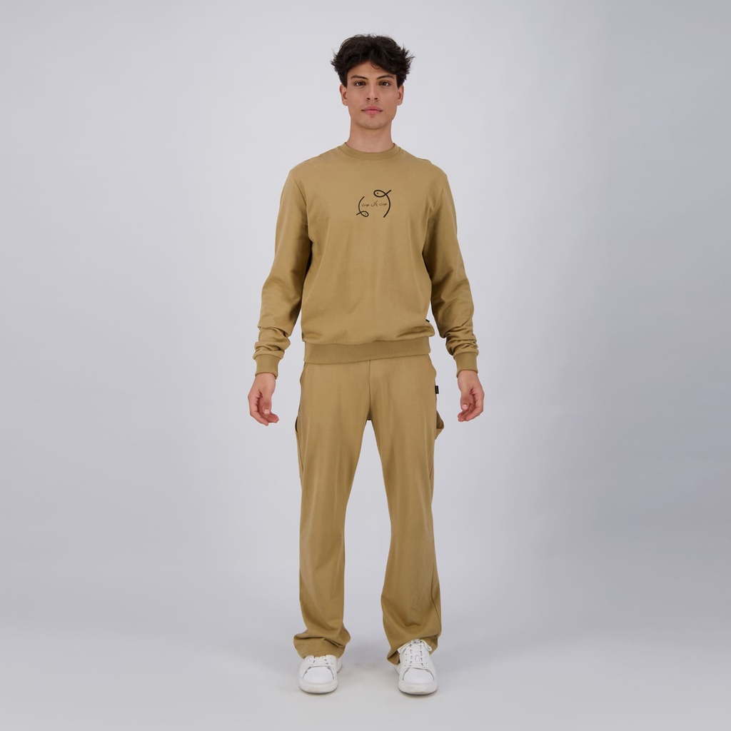 Kontakt Homme – Carpenter jogger homme jambe droite – Marron Clair