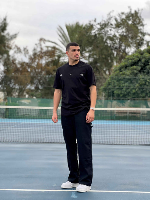 JEANZ Homme – PANTALON POCHE MARTEAU -Noir