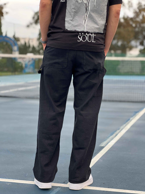 JEANZ Homme – PANTALON POCHE MARTEAU -Noir