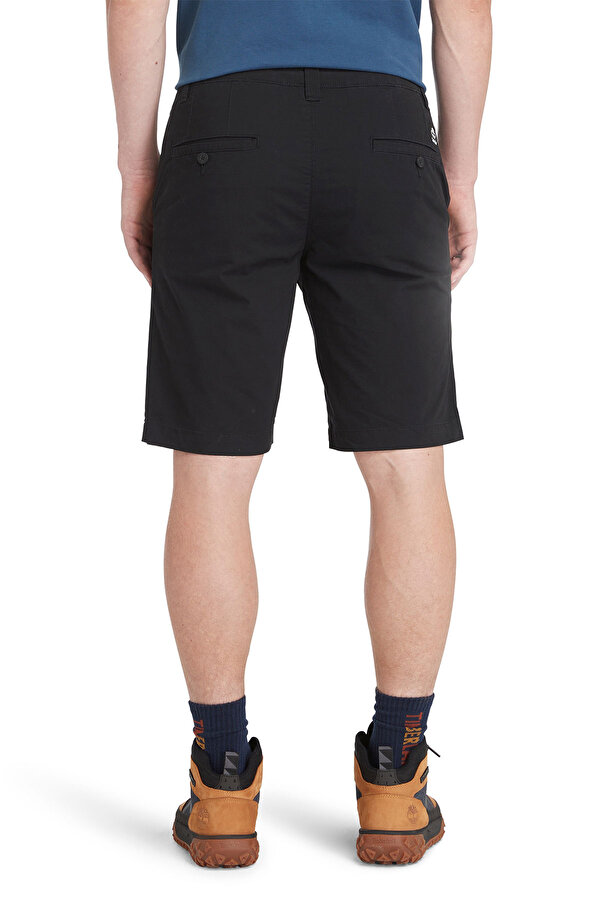 Timberland Homme – Short chino en popeline Timberland – Noir