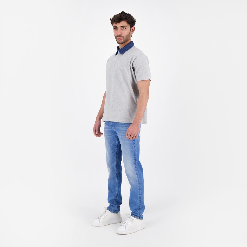 Kontakt Homme – Regular jeans homme – SOUROUD – Jeans Bleu Clair