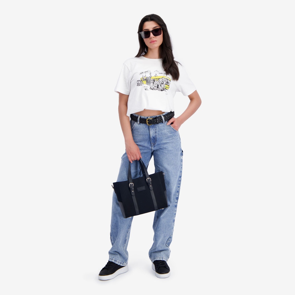 Kontakt – T-shirt unisexe adulte manches courtes ????? ????? – Blanc