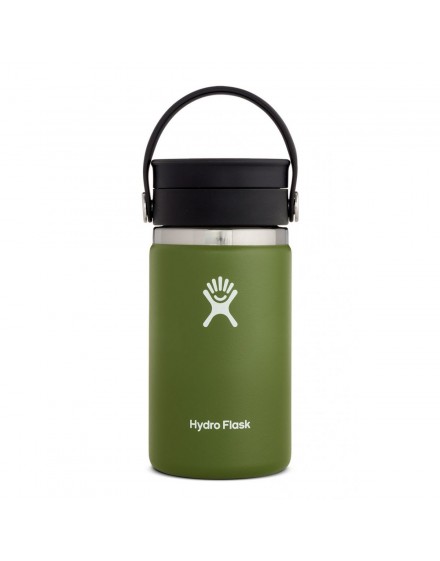 Hydro Flask – 12 OZ WIDE MOUTH FLEX SIP LID  – Vert OLIVE