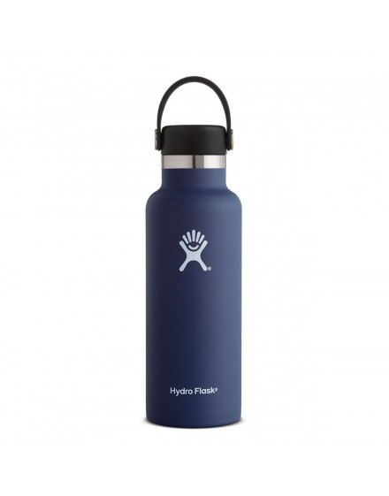 Hydro Flask – 18 OZ STANDARD MOUTH FLEX CAP COBALT