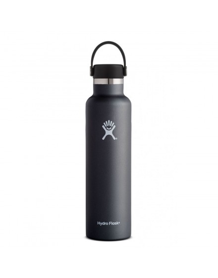 Hydro Flask – 24 OZ STANDARD MOUTH FLEX CAP – Noir