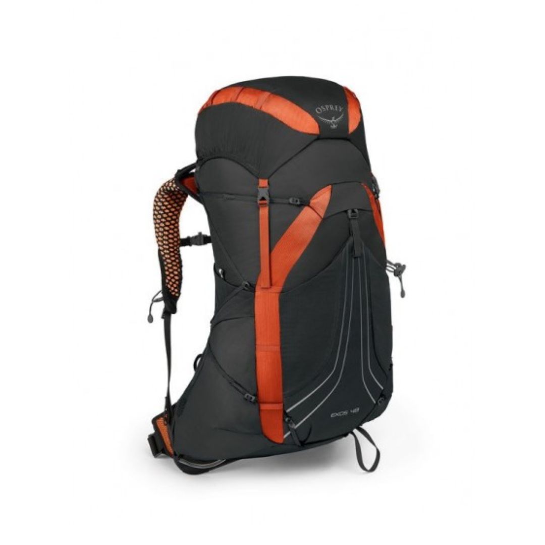 OSPREY – Sac À Dos Exos 48 MD – NOIR /ORANGE