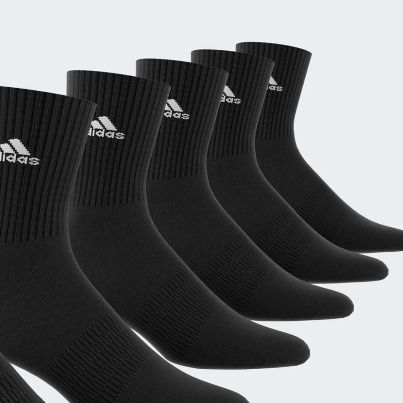 ADIDAS – Chaussettes matelassées Sportswear (6 paires) – Noir