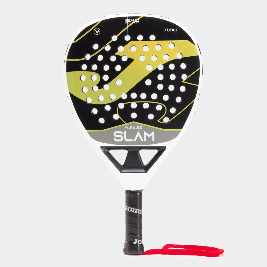 Joma – Raquette de padel Slam – Flex vert blanc