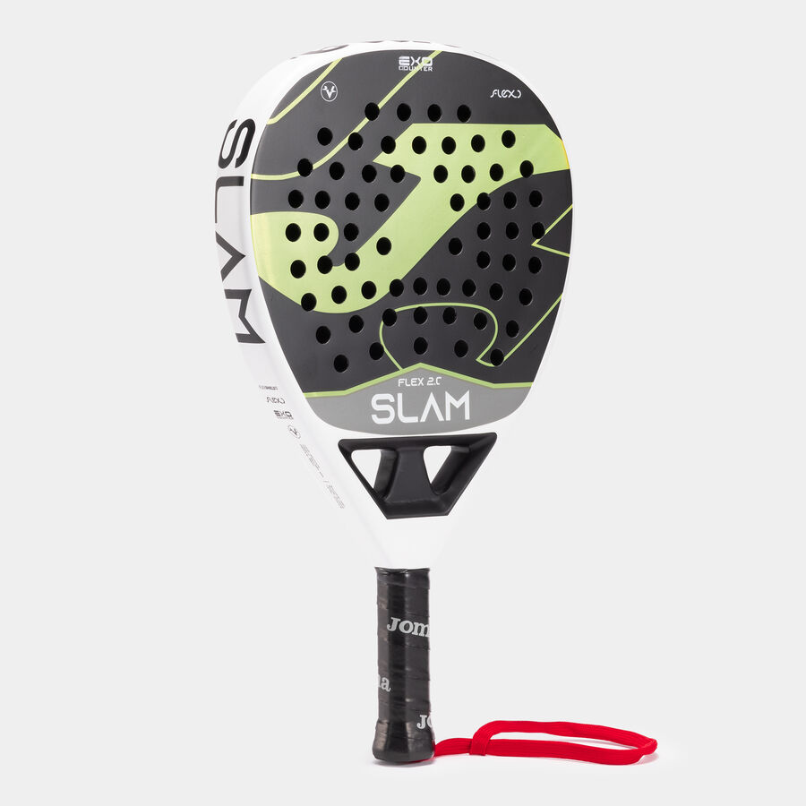 Joma – Raquette de padel Slam – Flex vert blanc