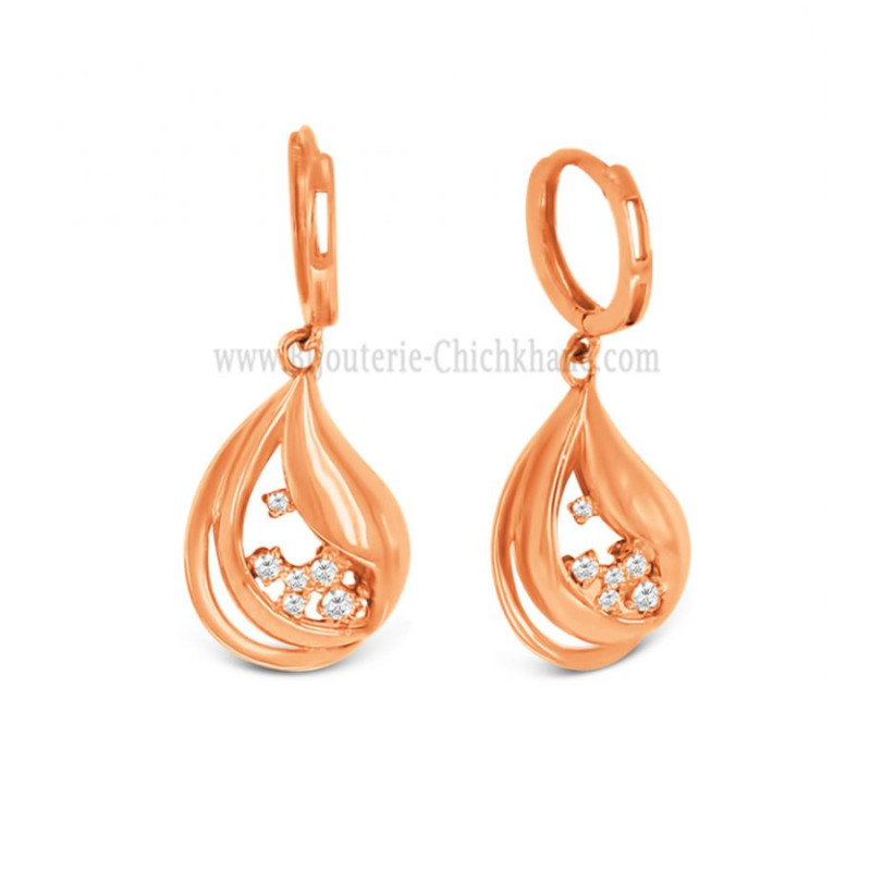Boucles D'oreilles Diamants 61046