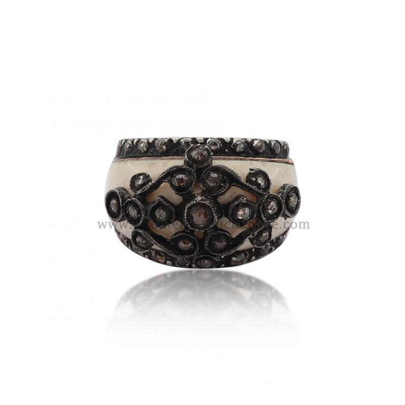 Bague Diamants Rose ''Chichkhane'' 54431
