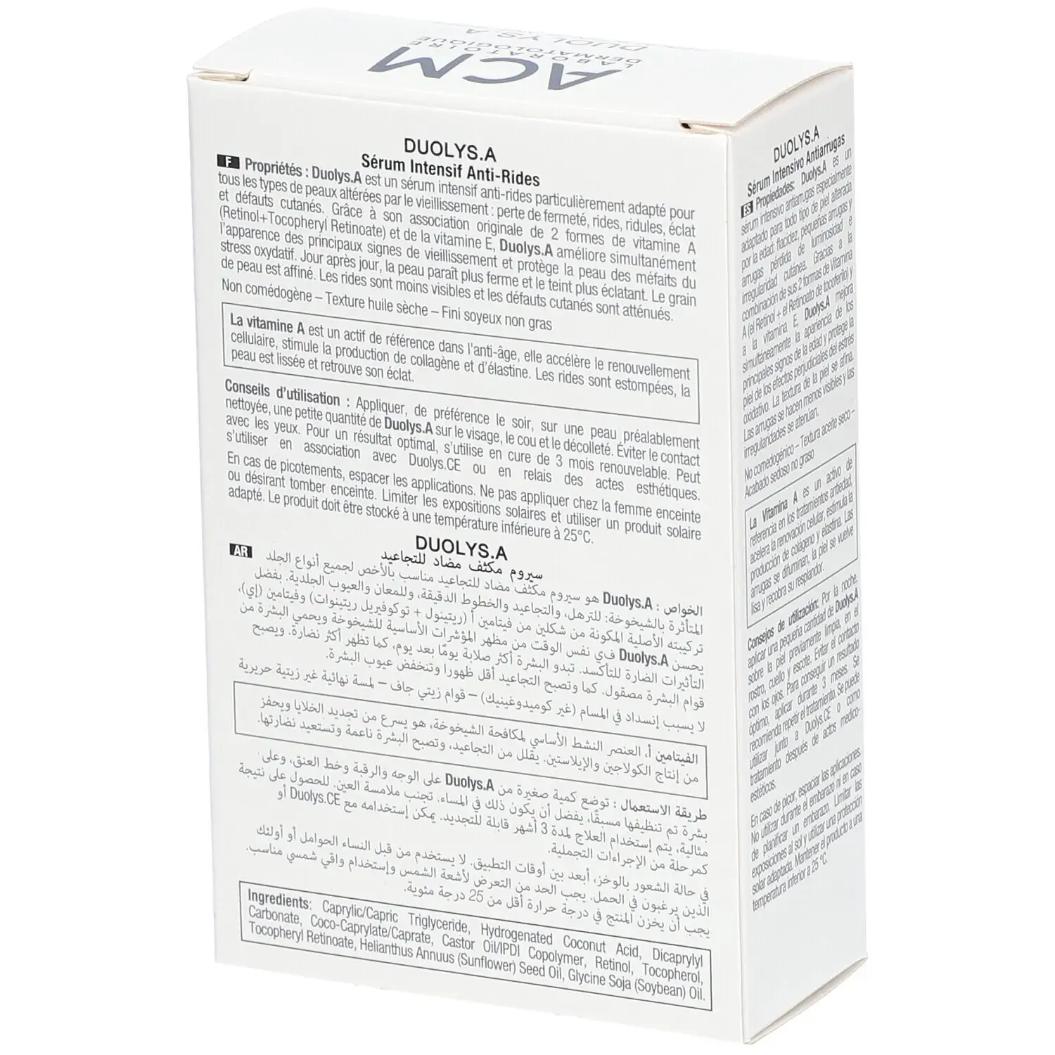 ACM Duolys A Serum Intensif Anti-Rides 30ml