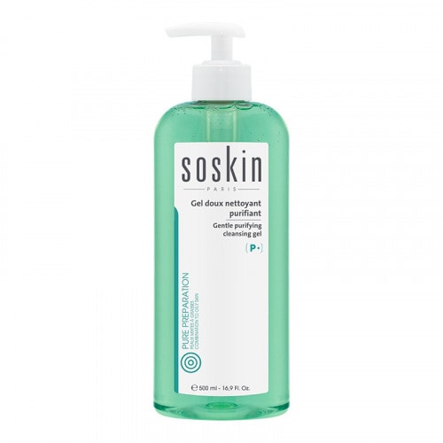 SOSKIN Gel doux nettoyant purifiant 500ml