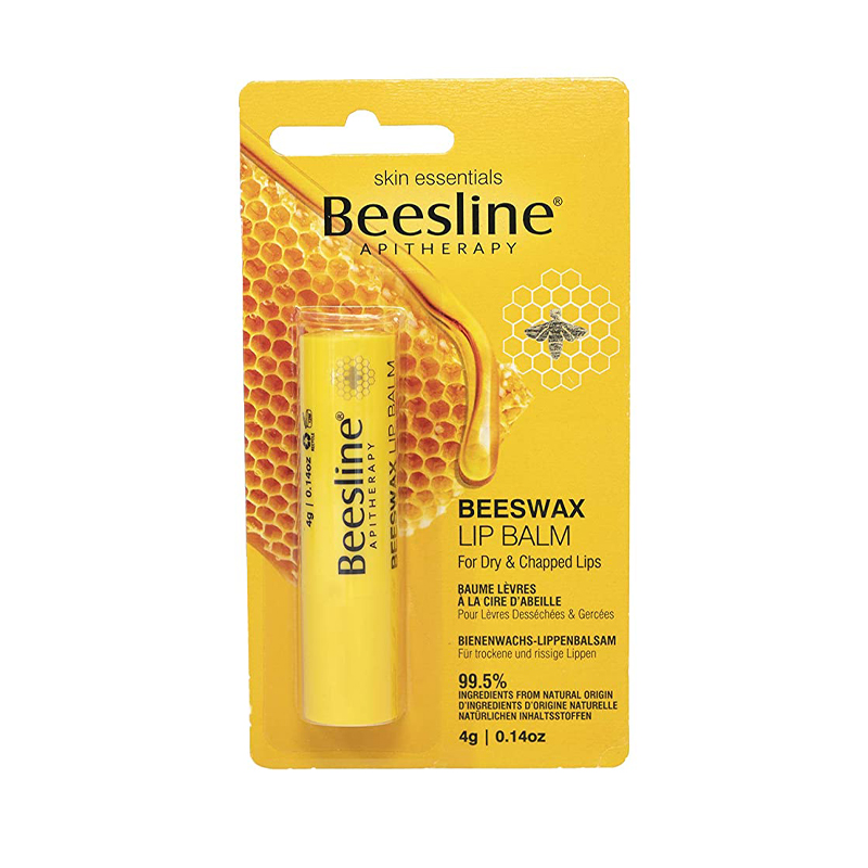BEESLINE baume à lèvres cire d’abeille sans parfum 4g