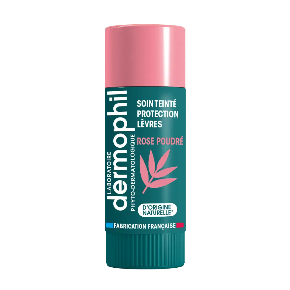 Dermophil Stick Lèvre Protection Teinté Rose Poudré