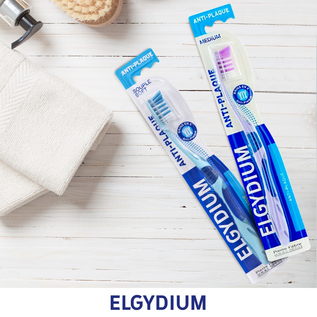 Elgydium Brosse à Dents Anti Plaque Souple
