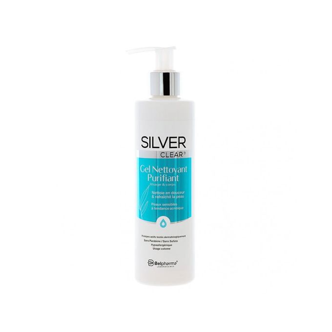 SILVER Clear Gel Nettoyant Purifiant 200 ml