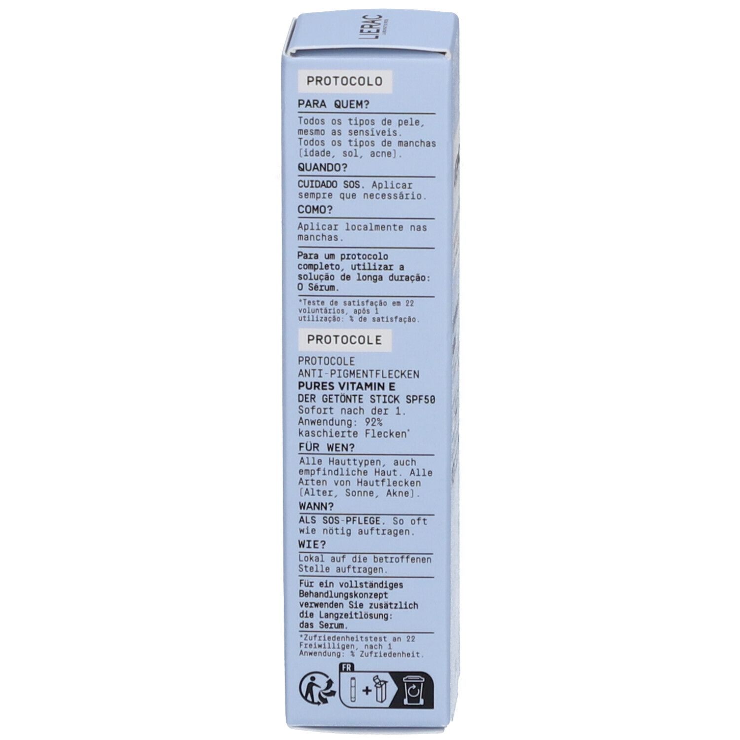 Lierac Protocole Anti-Taches Le Stick Teinté SPF50 2,7g