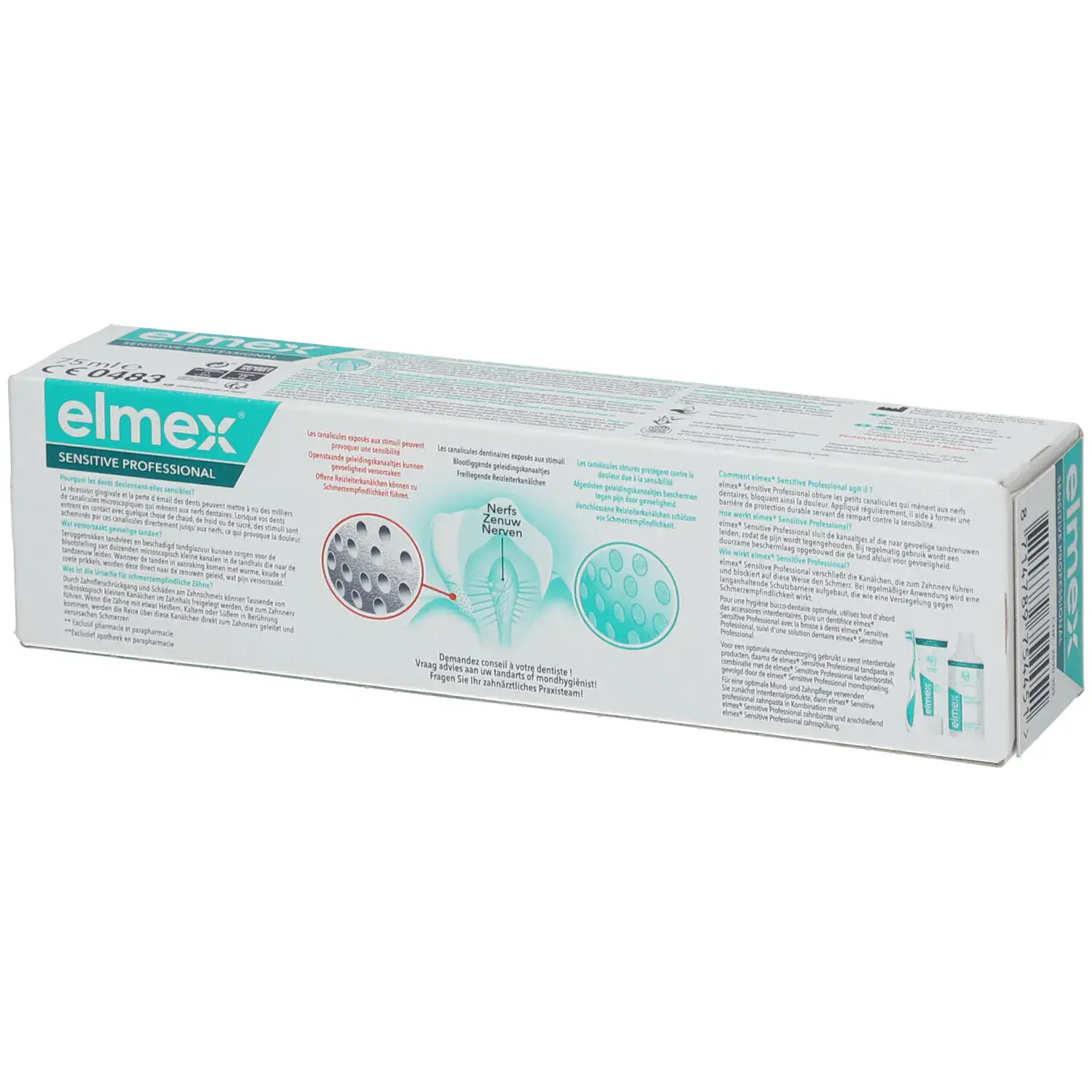 Elmex Sensitive Professional Dentifrice 75ml