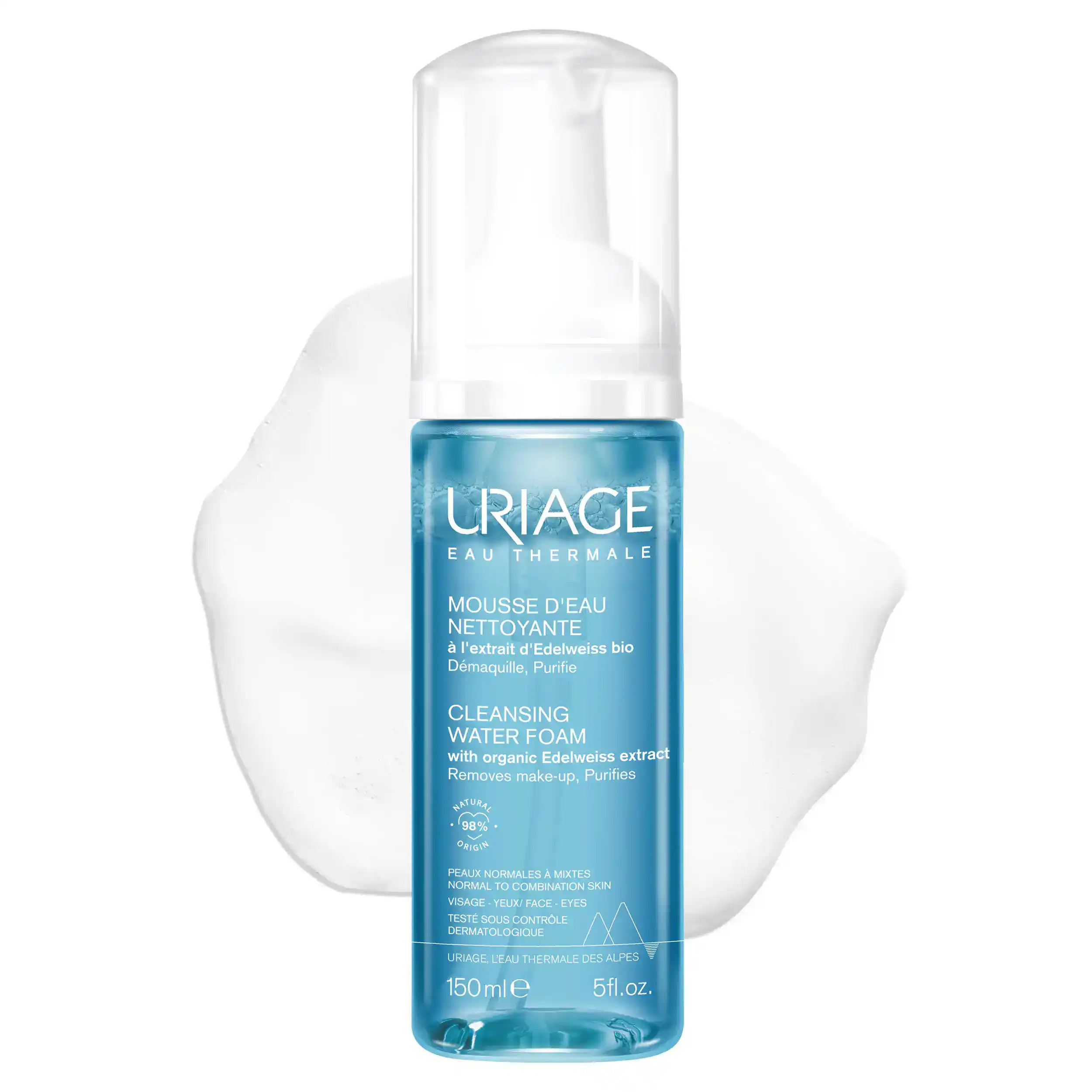 Uriage Mousse d’Eau Nettoyante 150ml