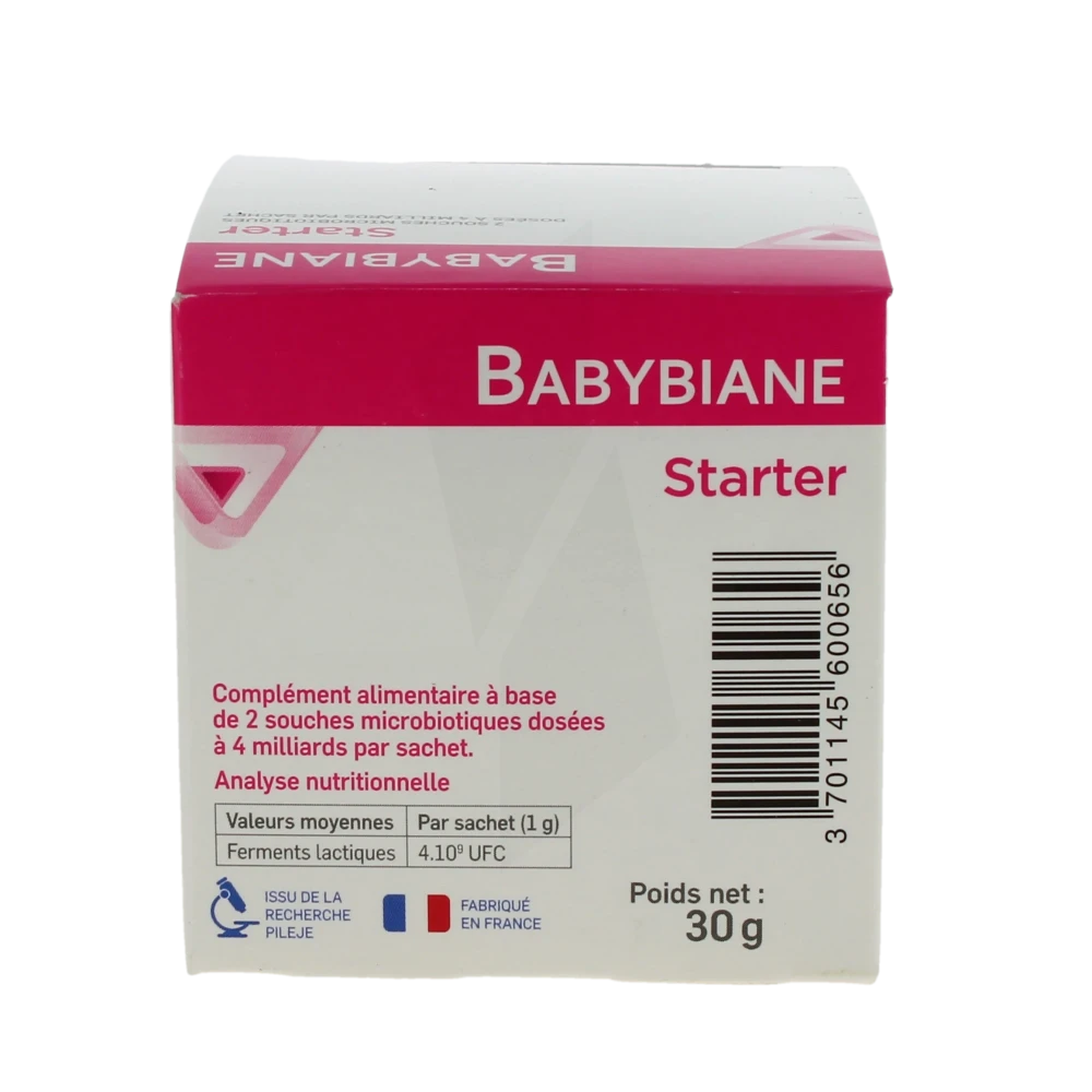 Pileje Babybiane Starter 30 Sachets