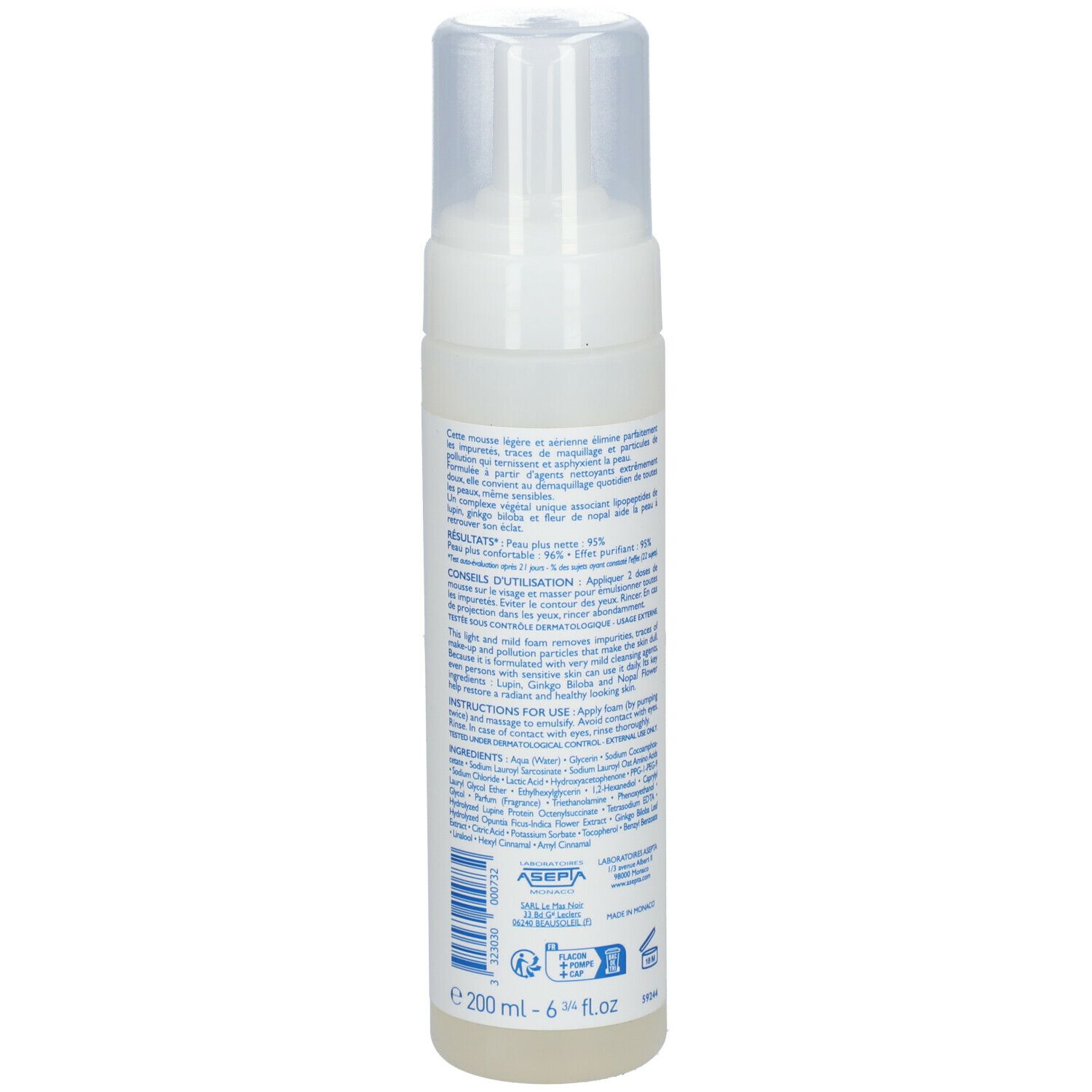 Coup d’Éclat Mousse Nettoyante Oxygénante 200ml