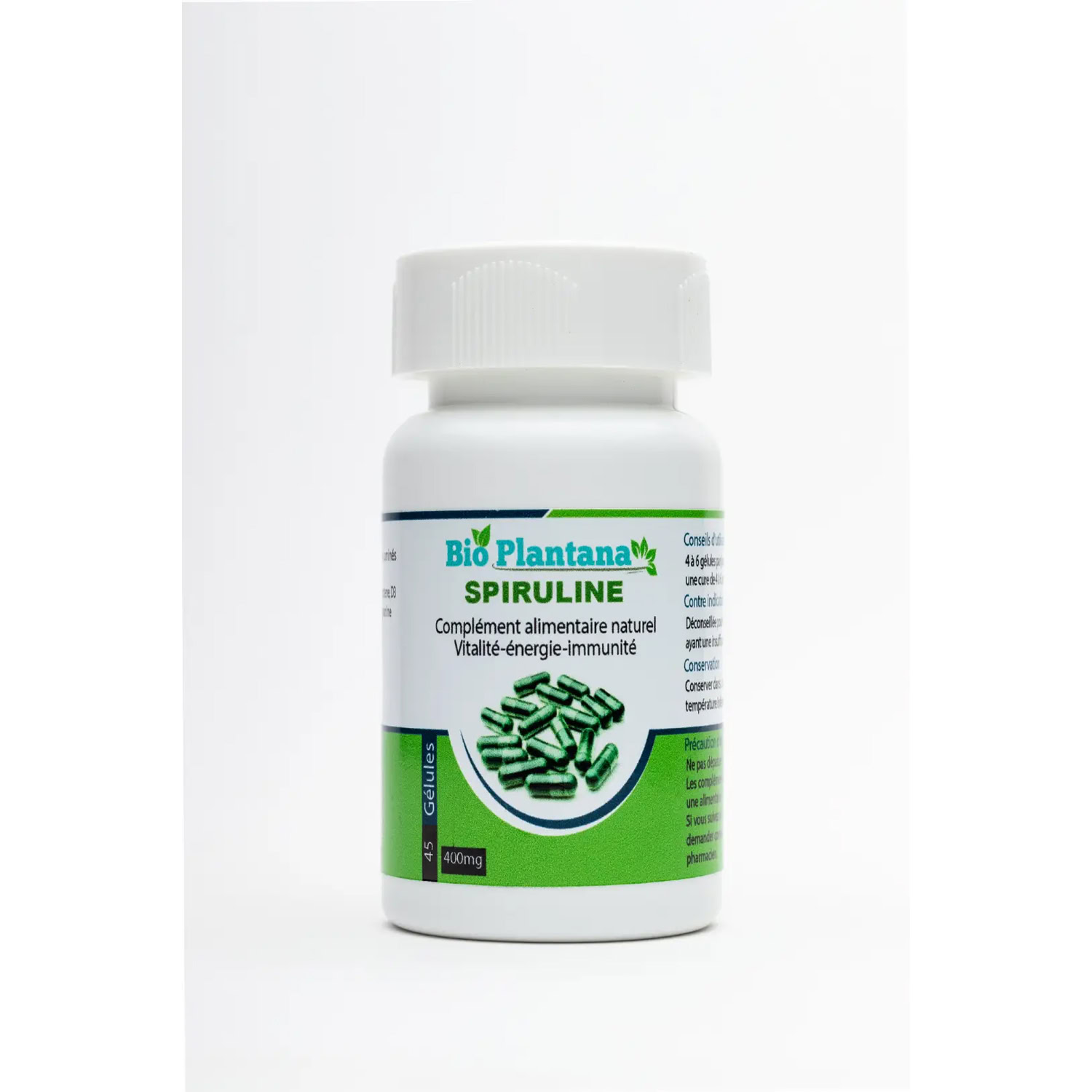 Bio Plantana Spiruline 45 Gélules