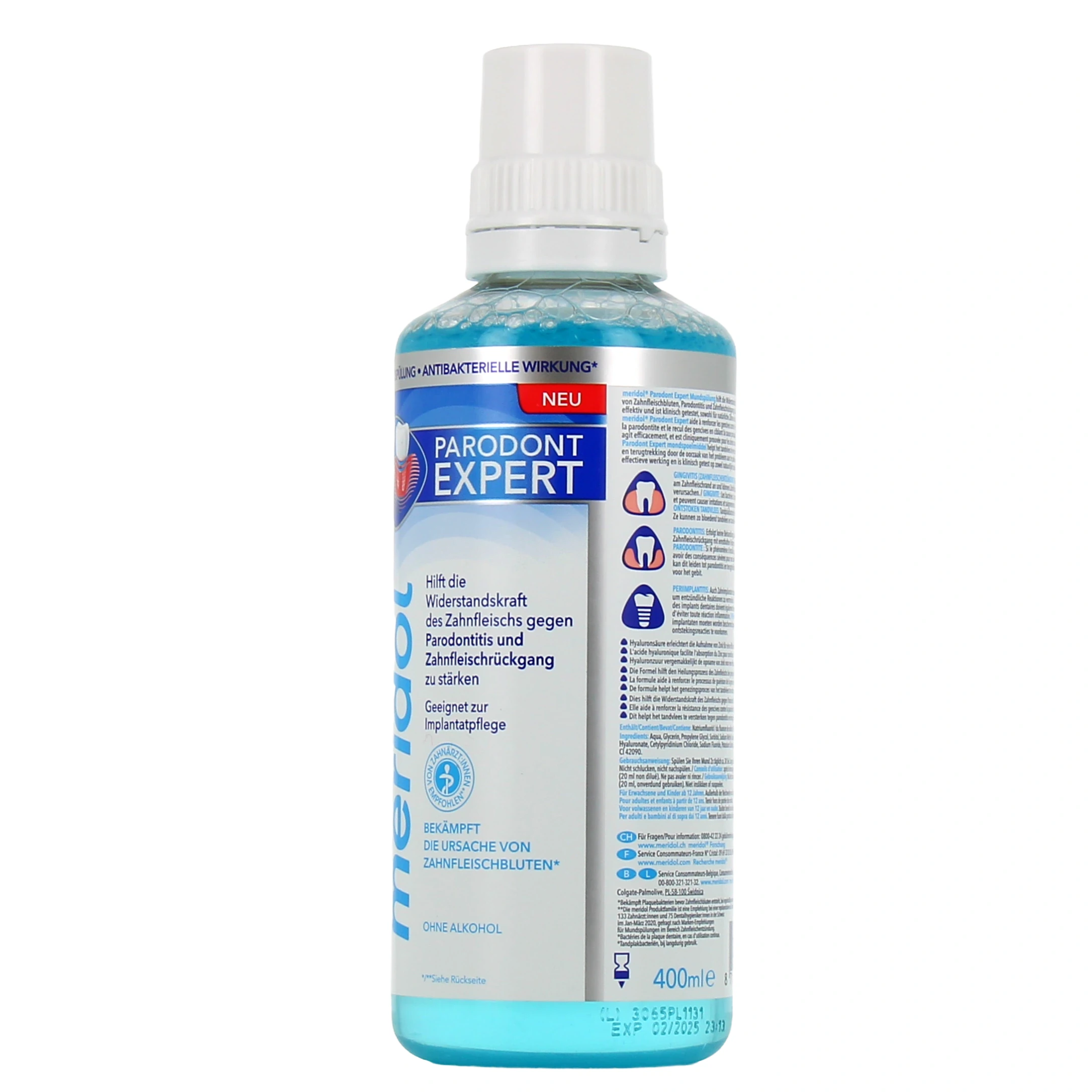 Meridol Parodont Expert Bain de Bouche 400ml