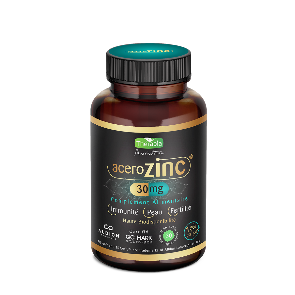 Therapia Acero Zinc 30 gélules