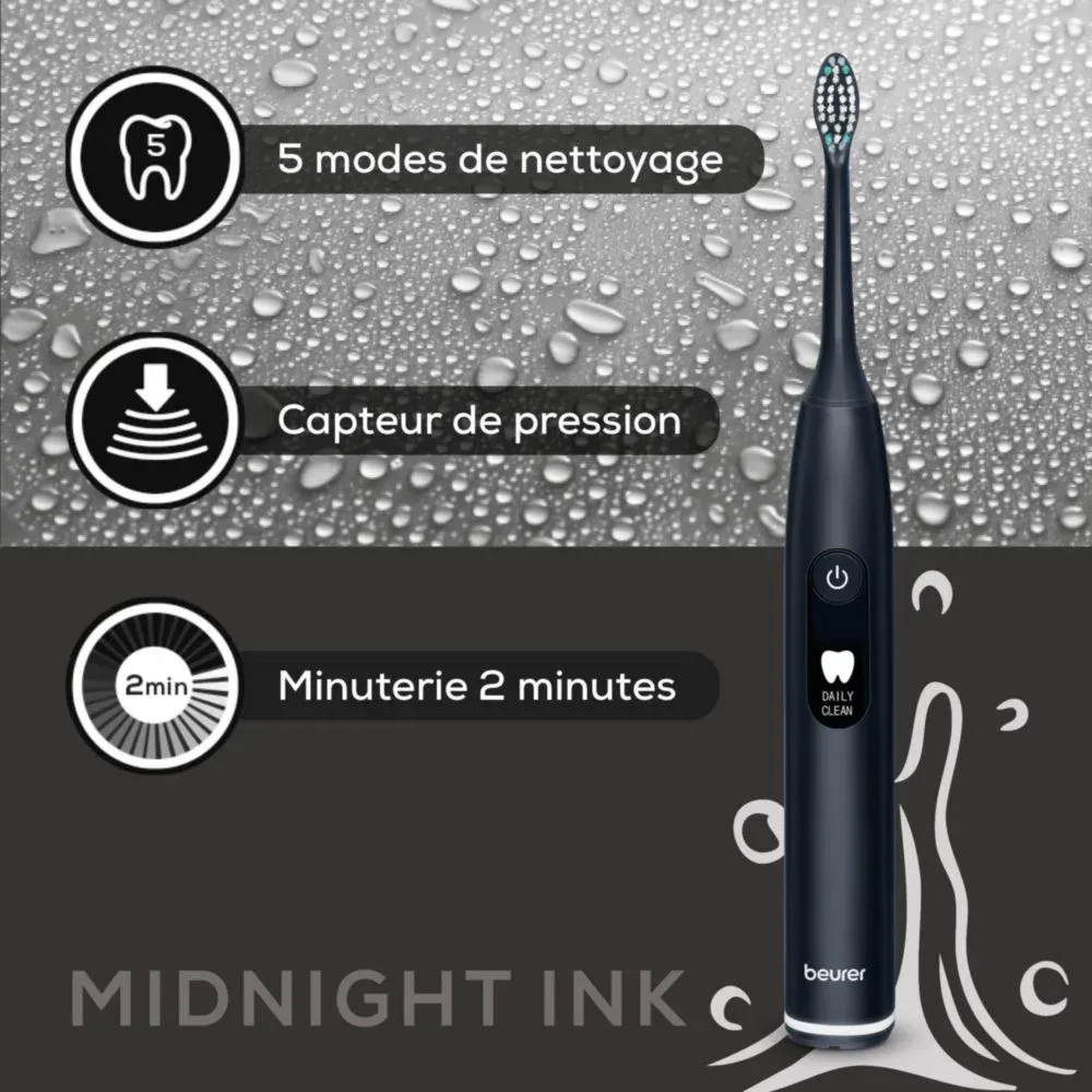 Beurer SC 50 Midnight Ink GP Brosse à Dents Electrique