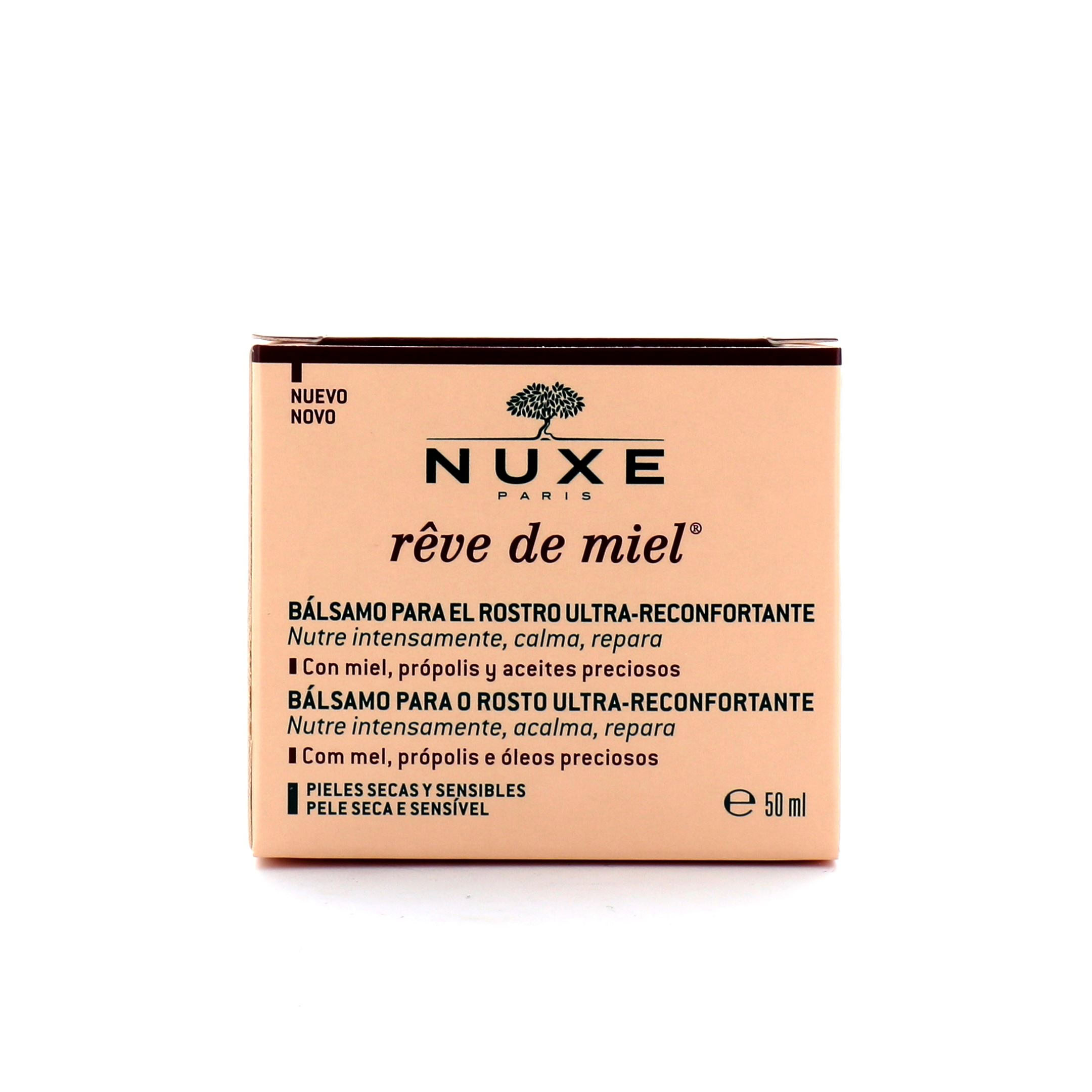 NUXE Rêve De Miel Baume Visage Ultra-réconfortant 50 ml