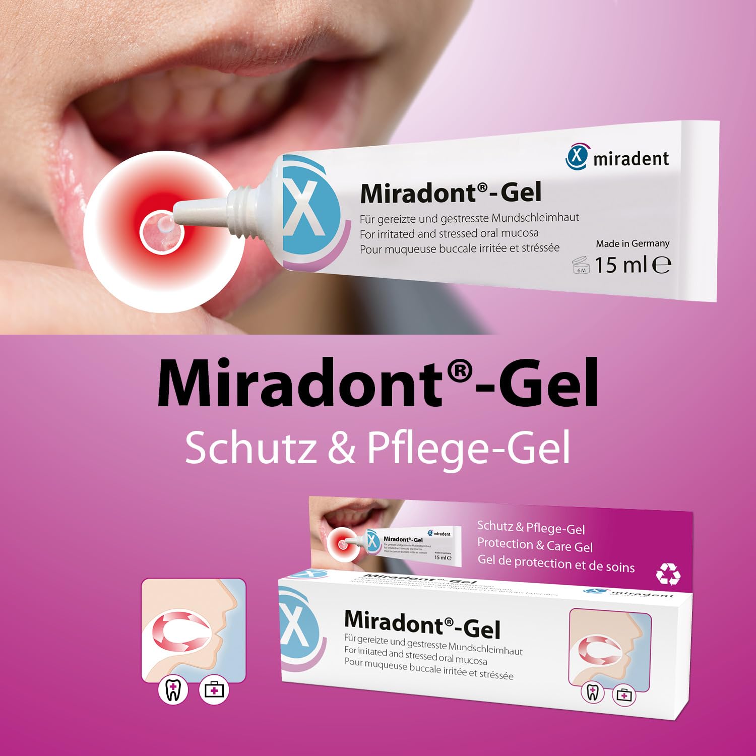 MIRADENT Miradont Gel 15ml