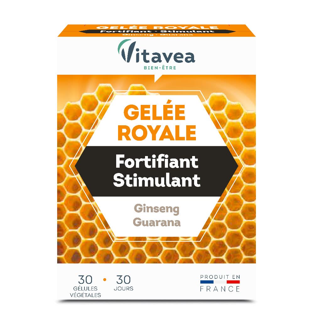 Vitavea Gelée Royale Fortifiant Stimulant + Ginseng 30 Gélules