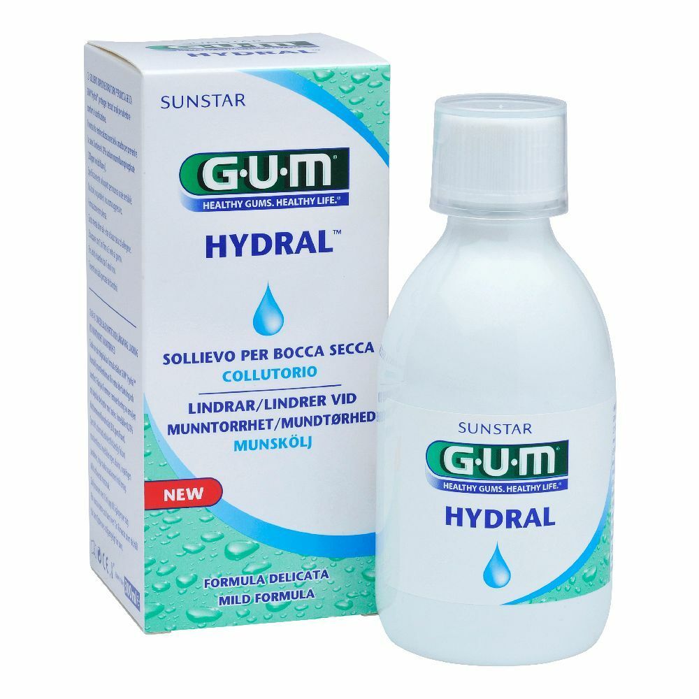 Gum Hydral Bain de Bouche 300ml