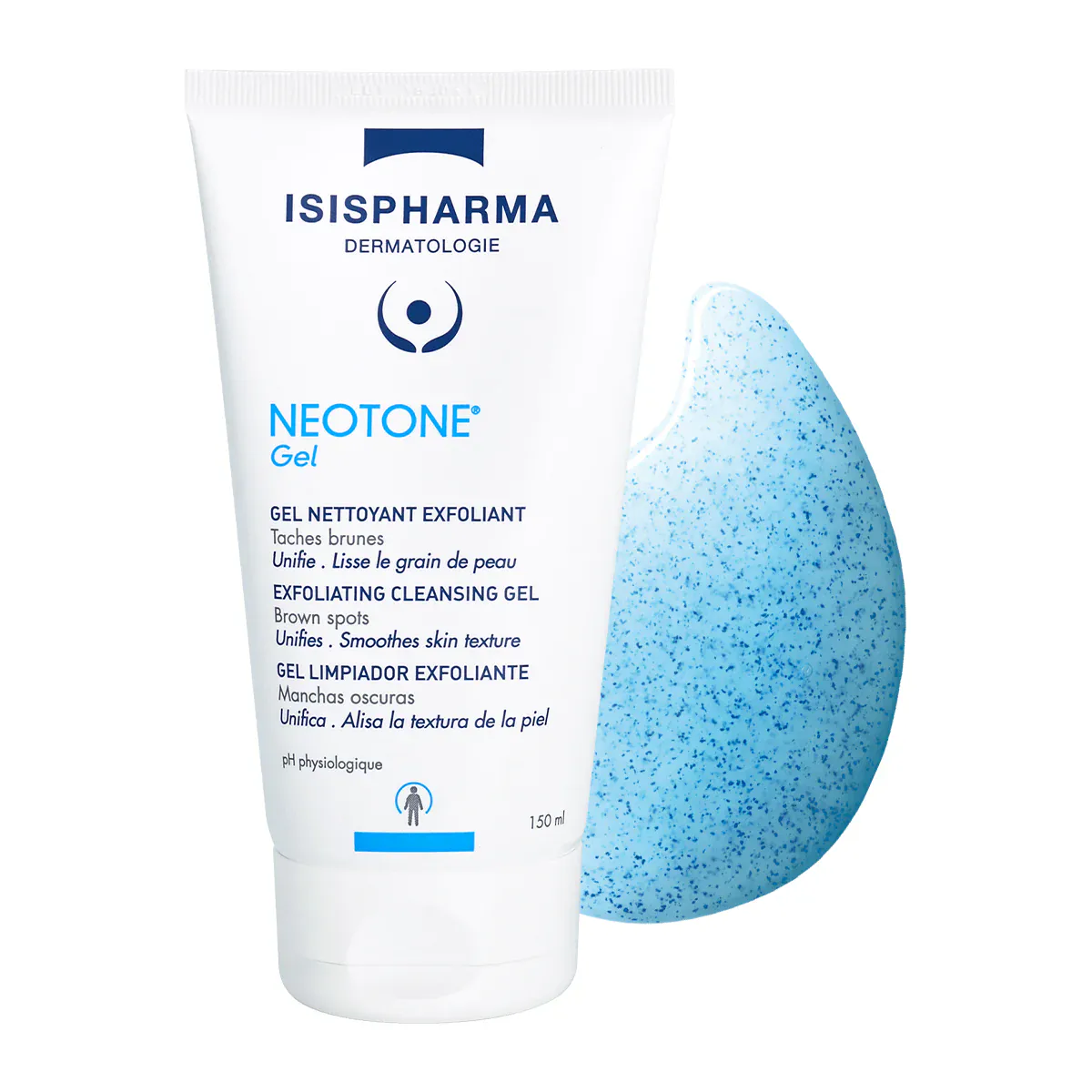 Isispharma Neotone Gel Nettoyant exfoliant 150ml
