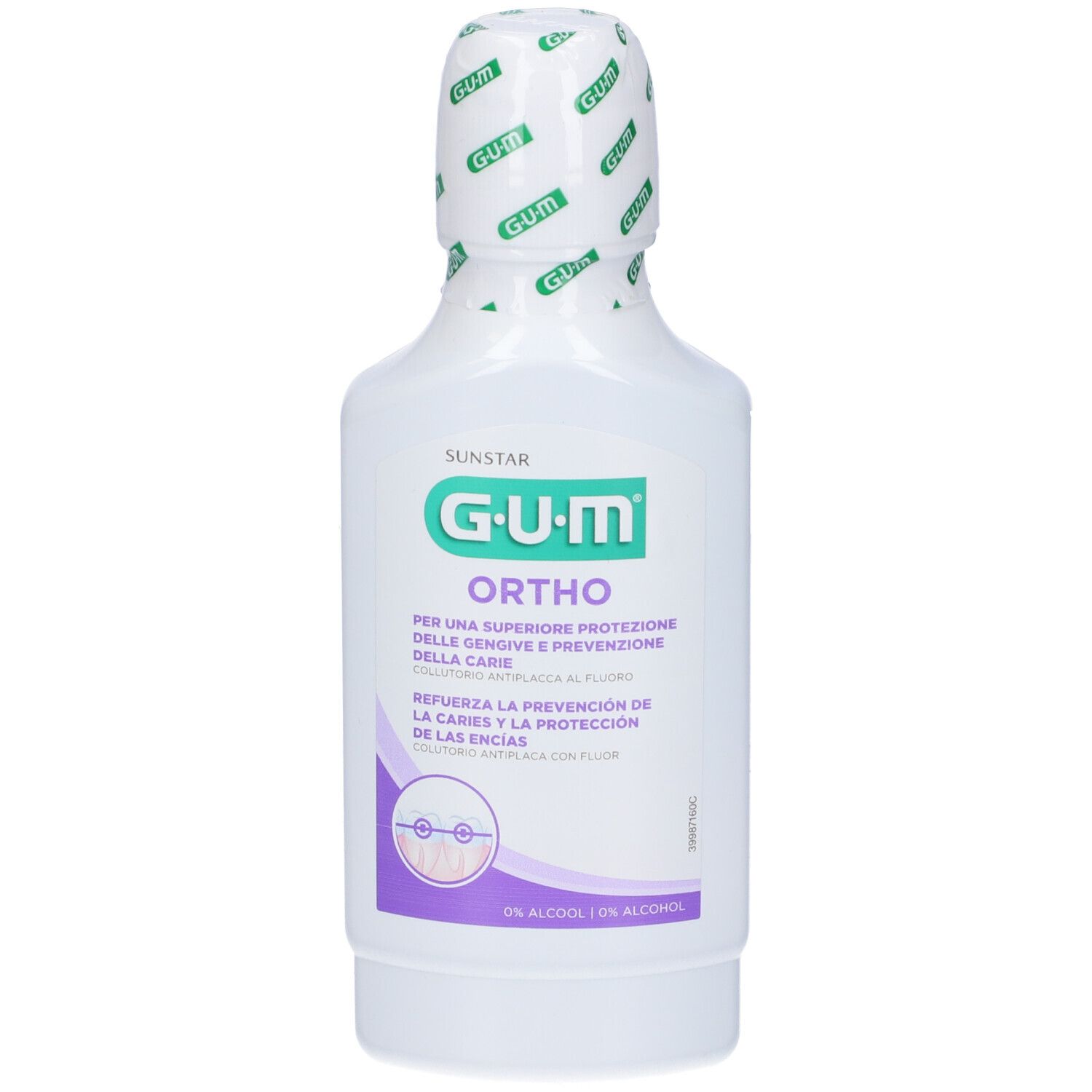 Gum Bain de Bouche Ortho 300ml