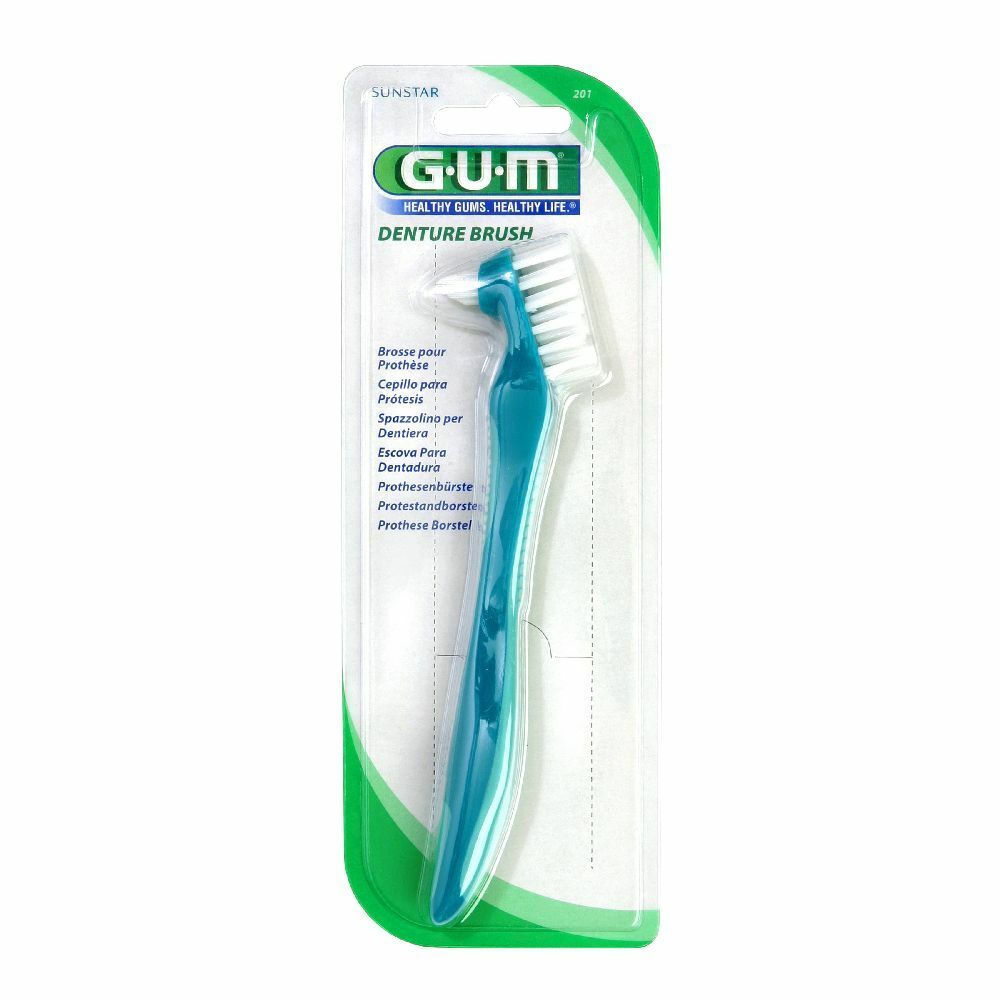 GUM Brosse à Dents pour Prothèse 201