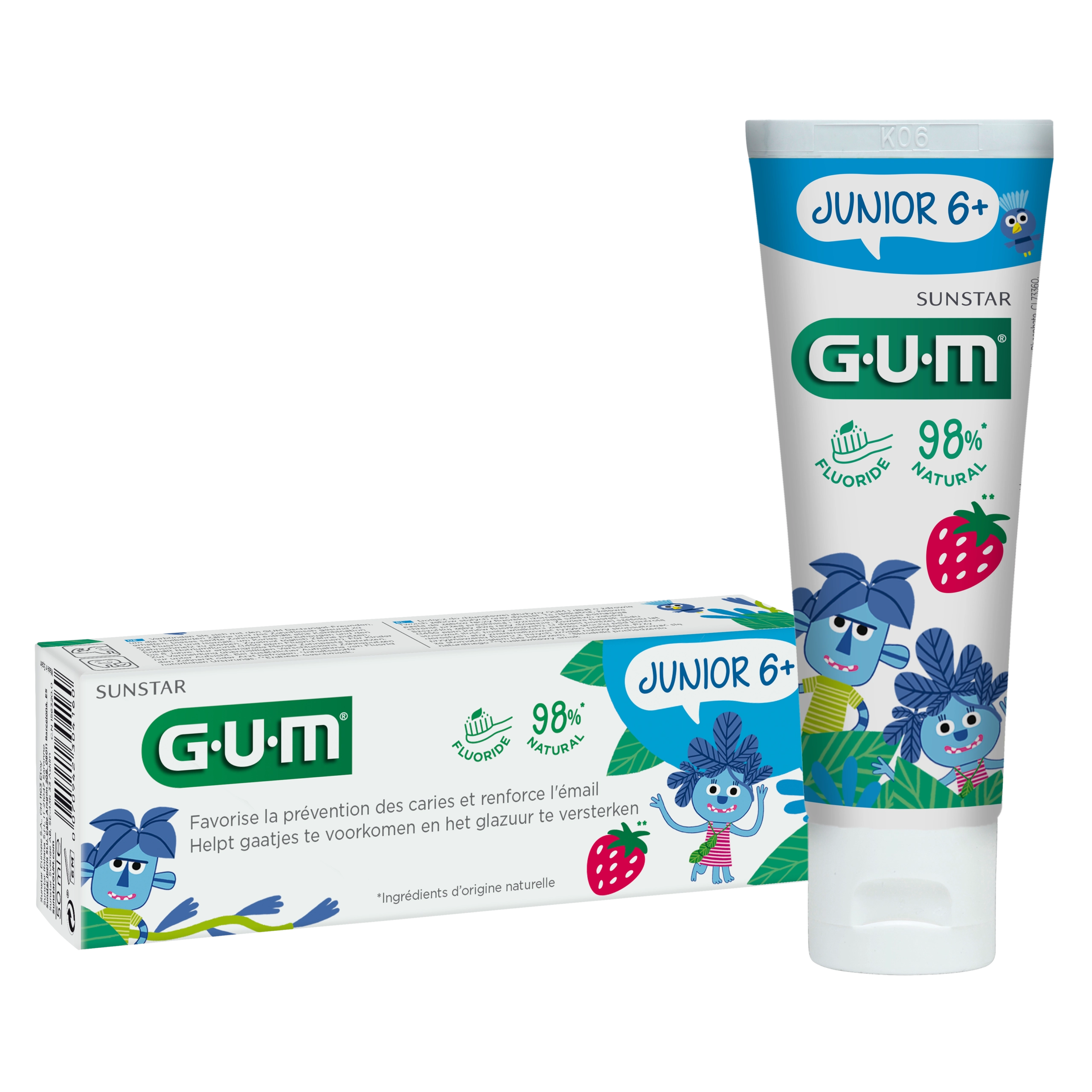 Gum Dentifrice Junior dès 6 ans 50ml