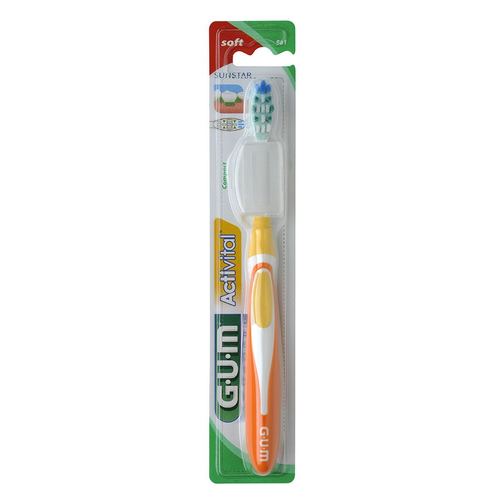 Gum Brosse à Dents ActiVital Souple 581