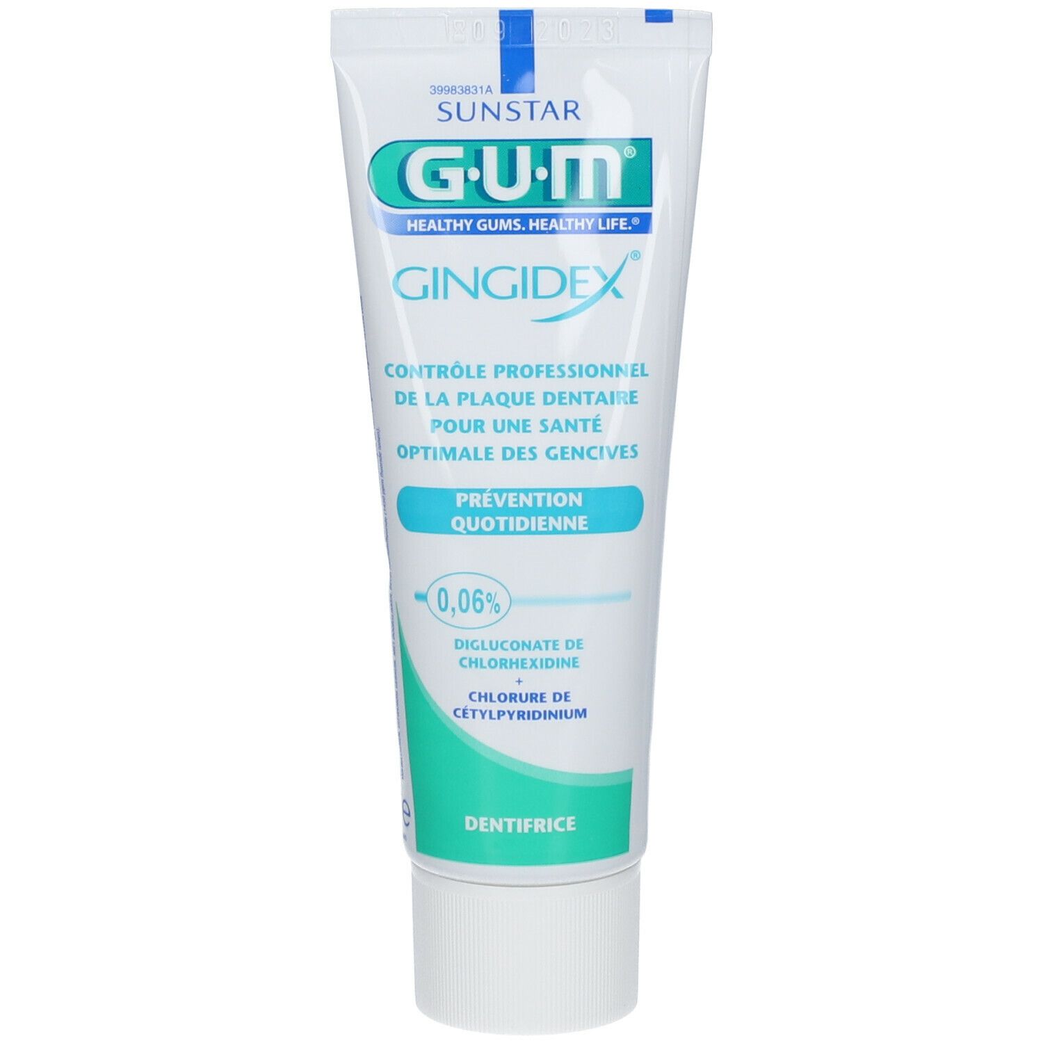 GUM Gingidex Dentifrice 75ml
