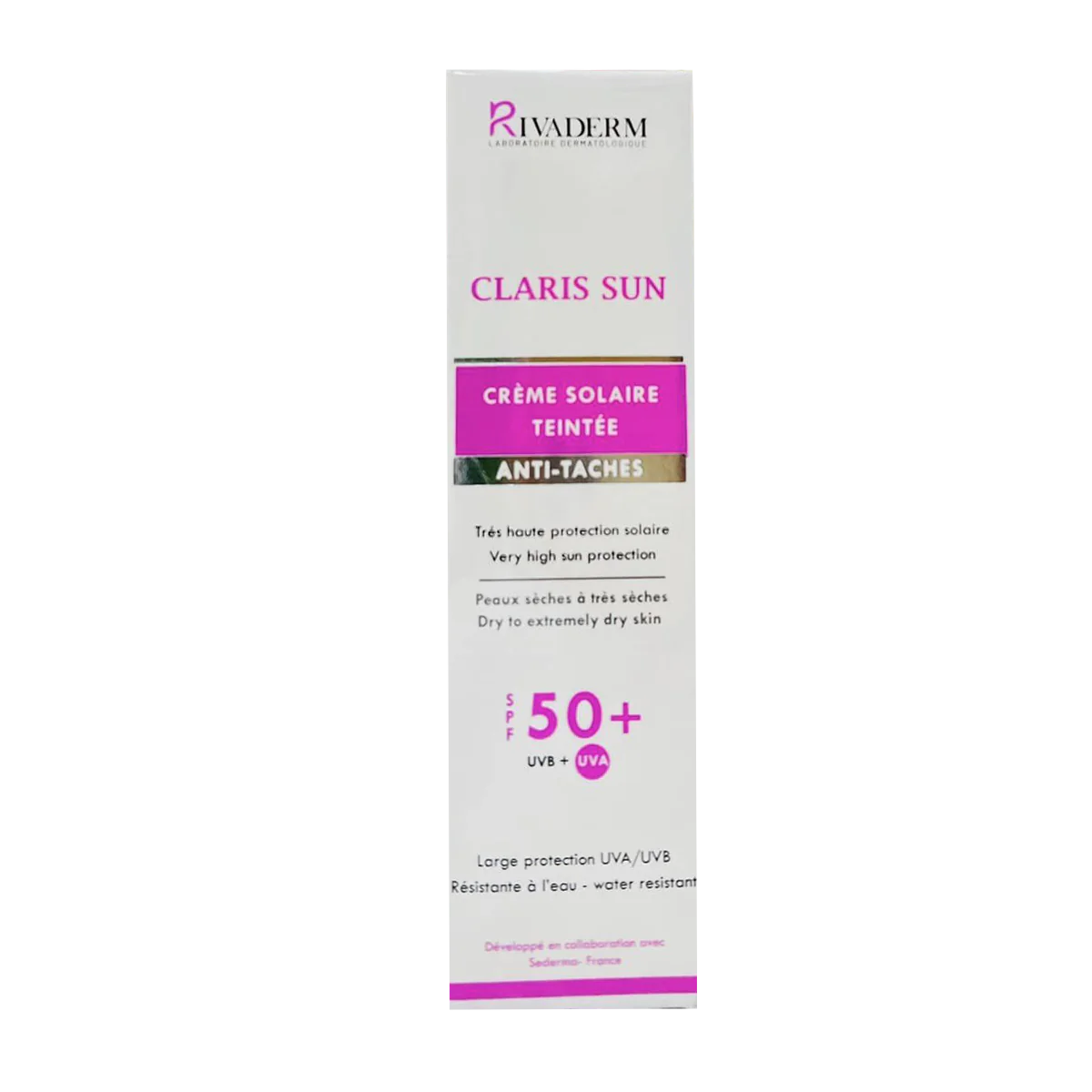 Rivaderm Claris Sun Teintée SPF50+ 50ml