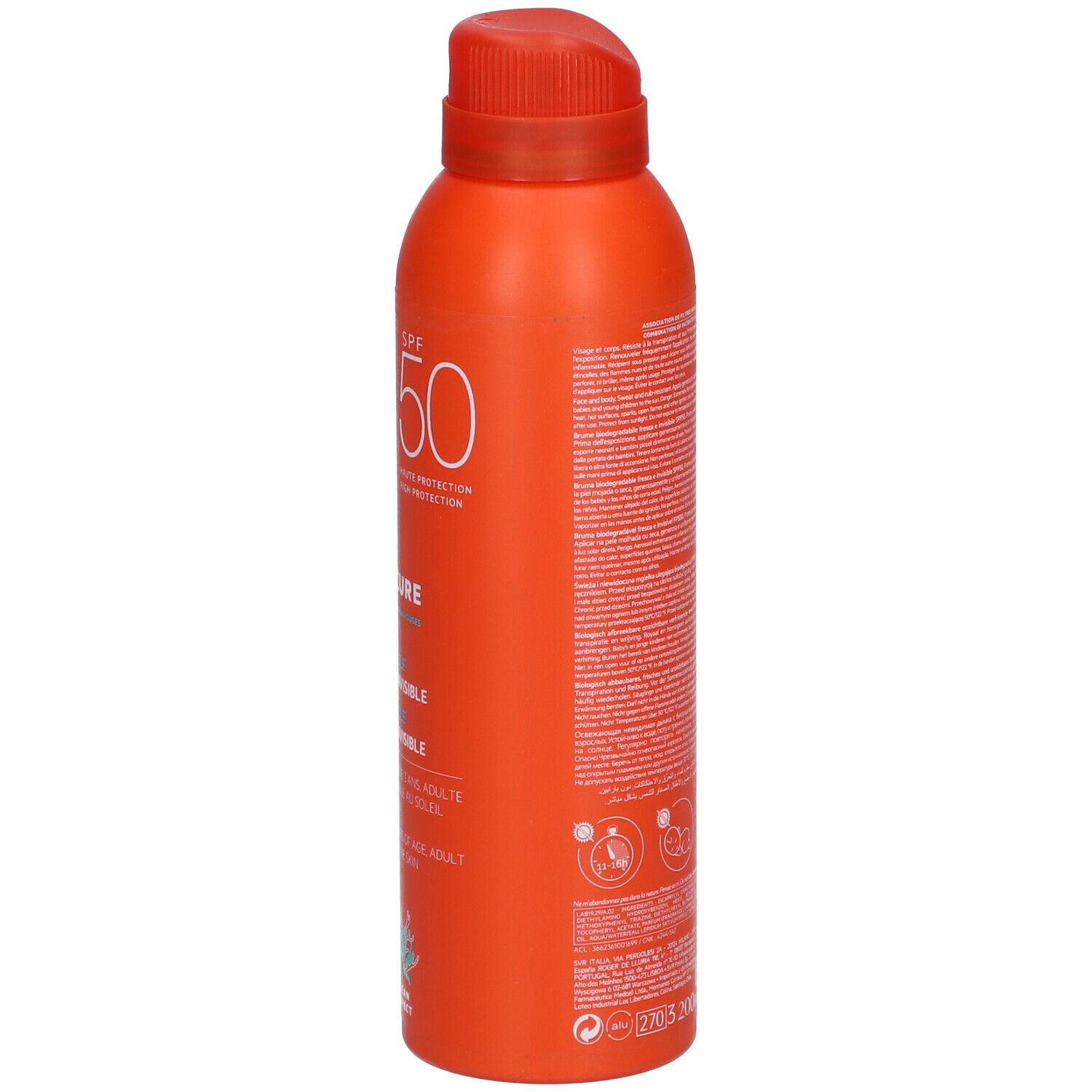 SVR Sun Secure Brume SPF50+ 200ml