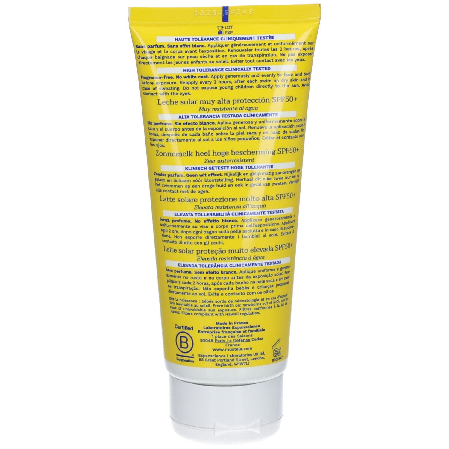 URIAGE Bariesun Lait Enfant Très Haute Protection SPF50+ 100ml