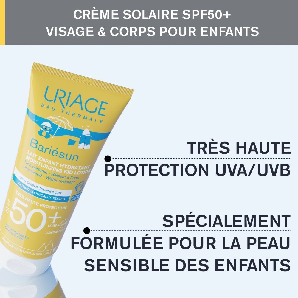 URIAGE Bariesun Lait Enfant Très Haute Protection SPF50+ 100ml